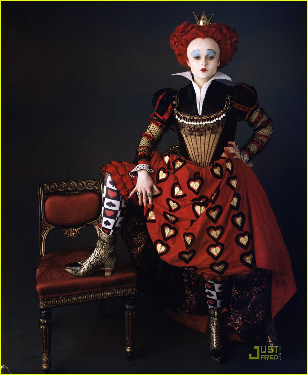 Tim Burton Alice in Wonderland Red Queen